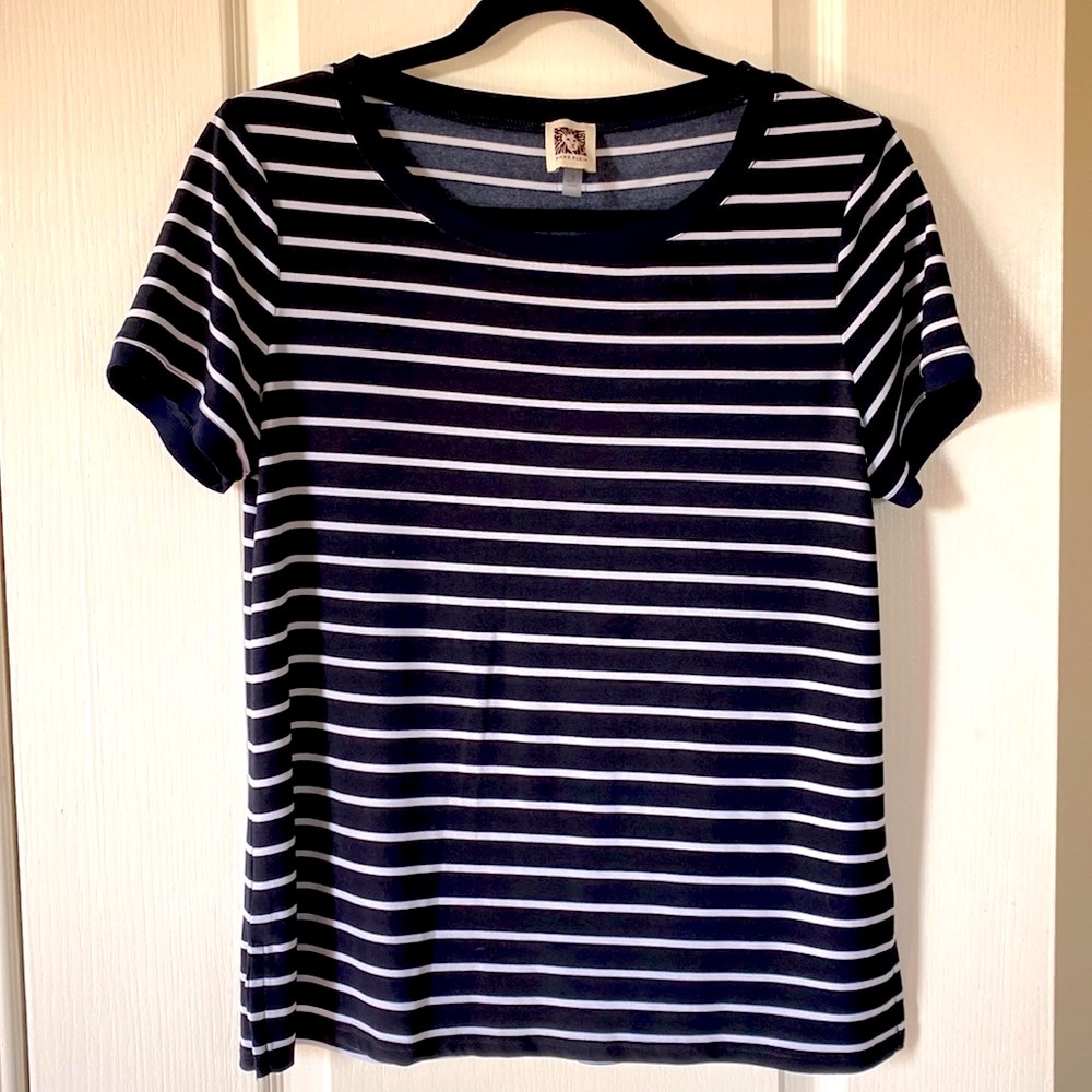 Anne Klein striped top size S